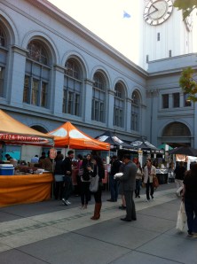 Wednesday Farmer's Market at the Ferry Building in SF